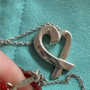 Tiffany & Co. Silver Heart Necklace